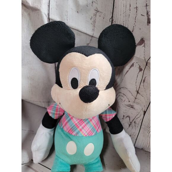 Disney Just Play Easter Spring Mickey Mouse plush pastel all ages 18 inch - Picture 2 of 6